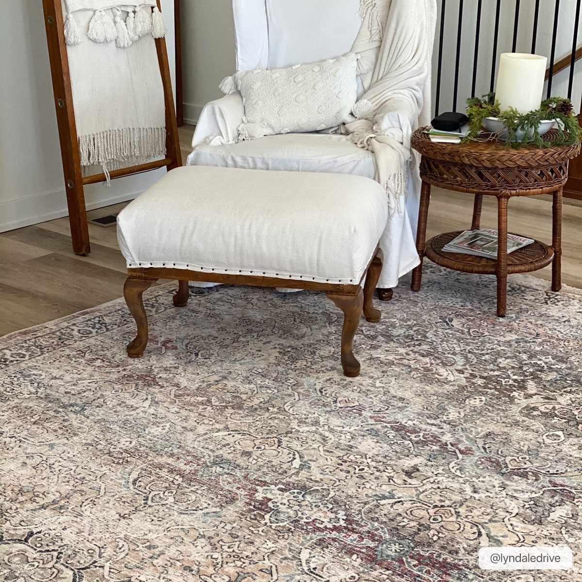 Olive Holi-2304 Washable Area Rug by Boutique Rugs