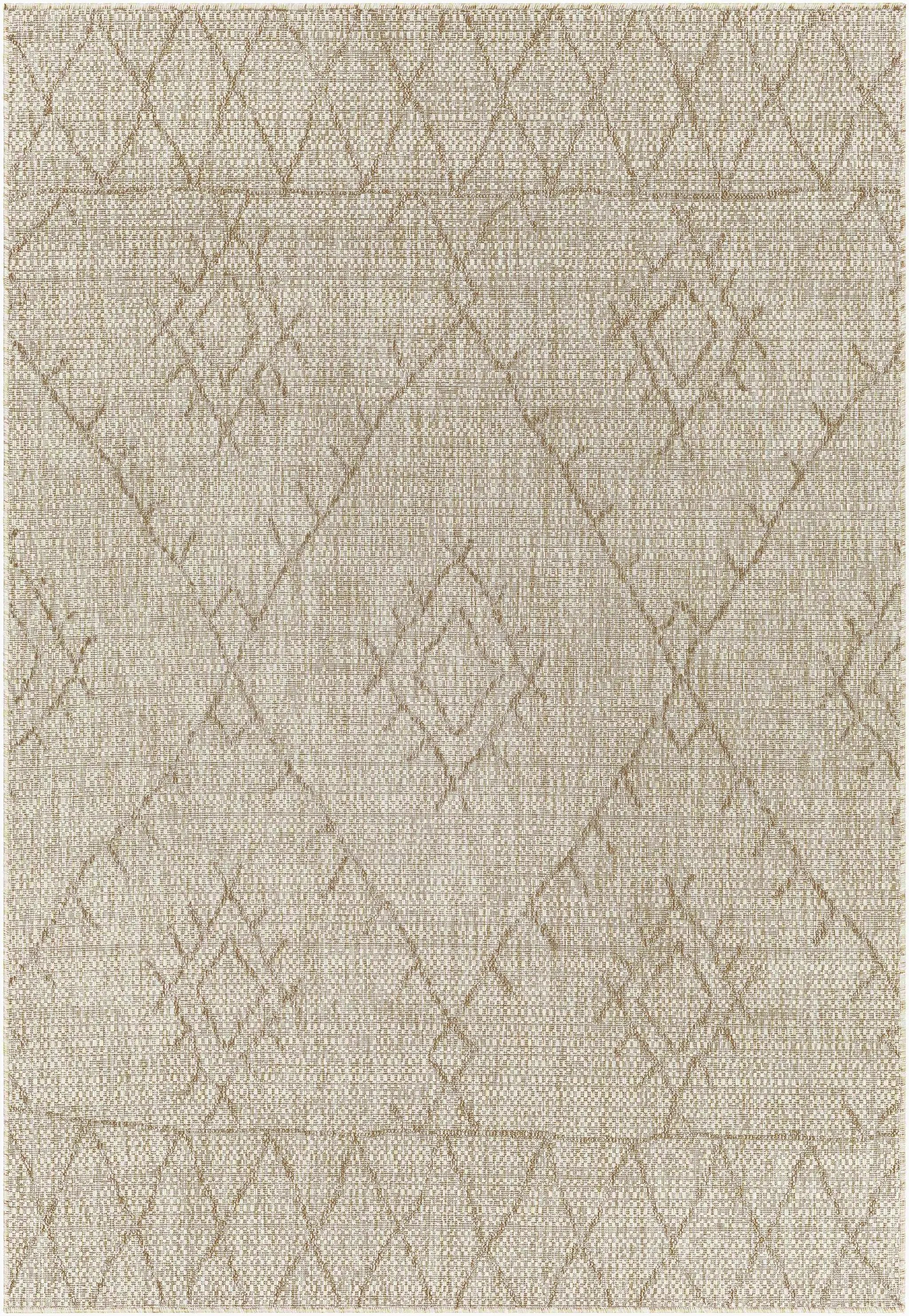 Marwood Brown Nordic Outdoor Rug - Clearance by Boutique Rugs