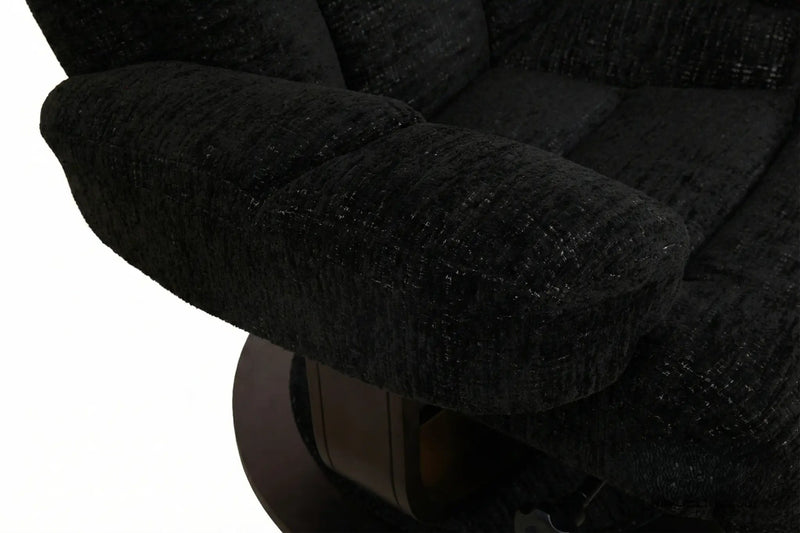 Oslo Euro Recliner w/ Ottoman by Ornate Furniture