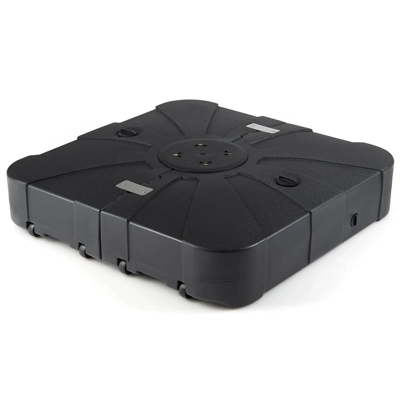 Outdoor Cantilever Umbrella Base Square Water and Sand Fillable Base by DirectDeals