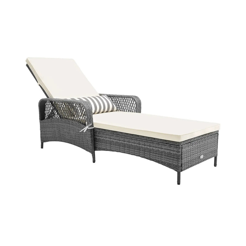 Outdoor Chaise Lounge Chair by DirectDeals
