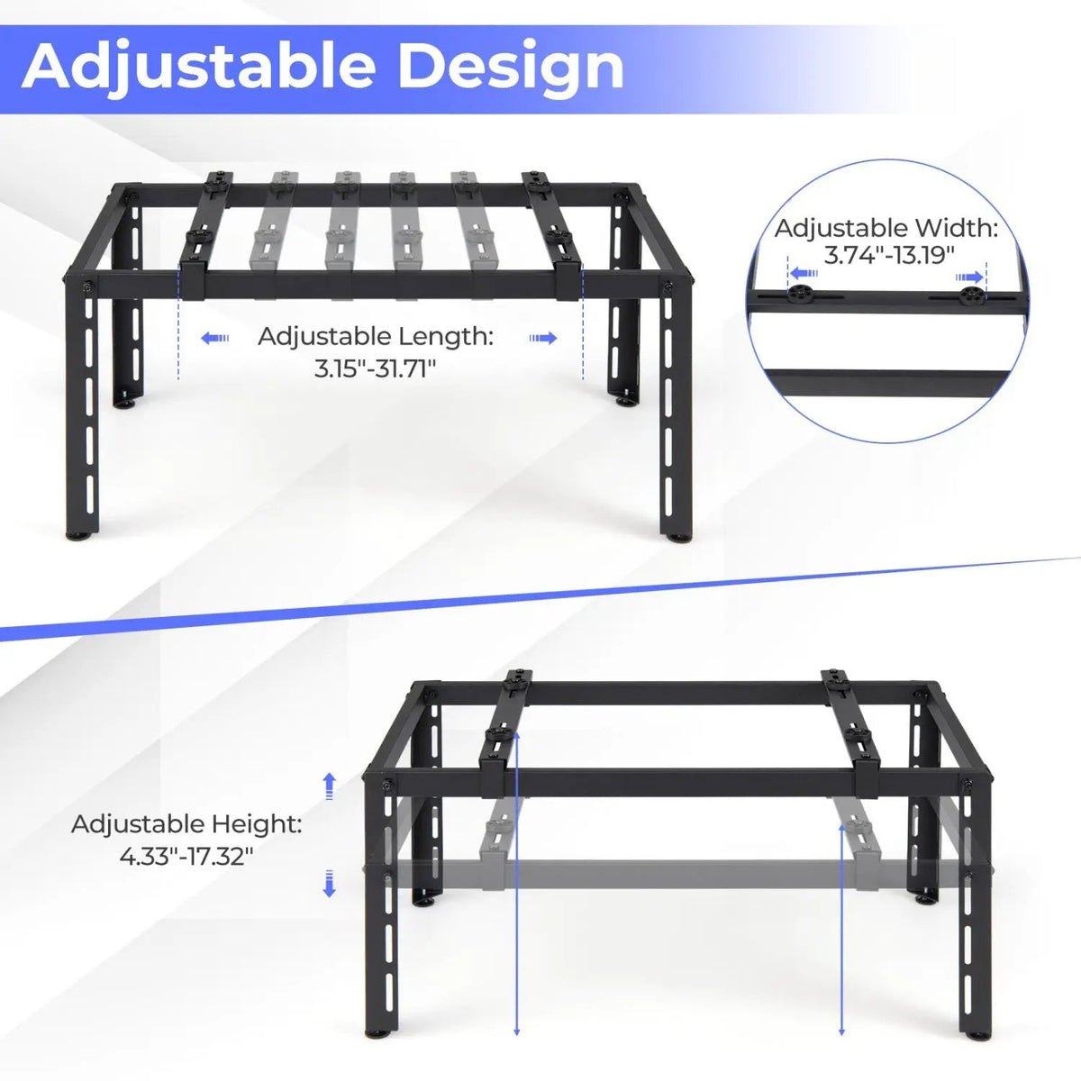 Heavy-Duty AC Condenser Stand for 9000-36000 BTU Mini Splits by DirectDeals