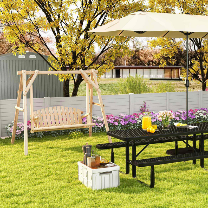 Outdoor Living Ultimate 6-in-1 Combo Set: Garden Dining and Relaxation Bundle by DirectDeals