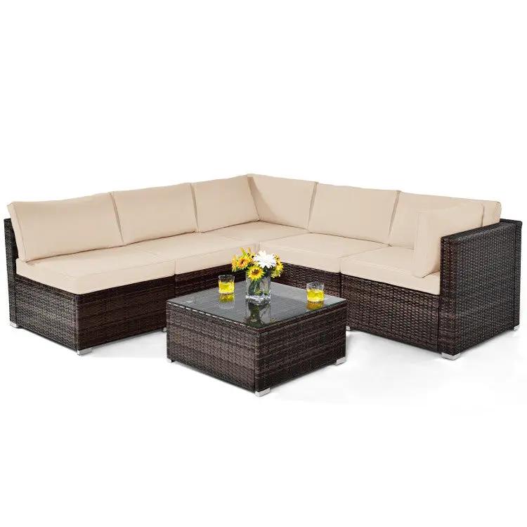 Outdoor Oasis Ultimate Combo: All-Weather Rattan Seating Set with Hardtop Gazebo Shelter by DirectDeals