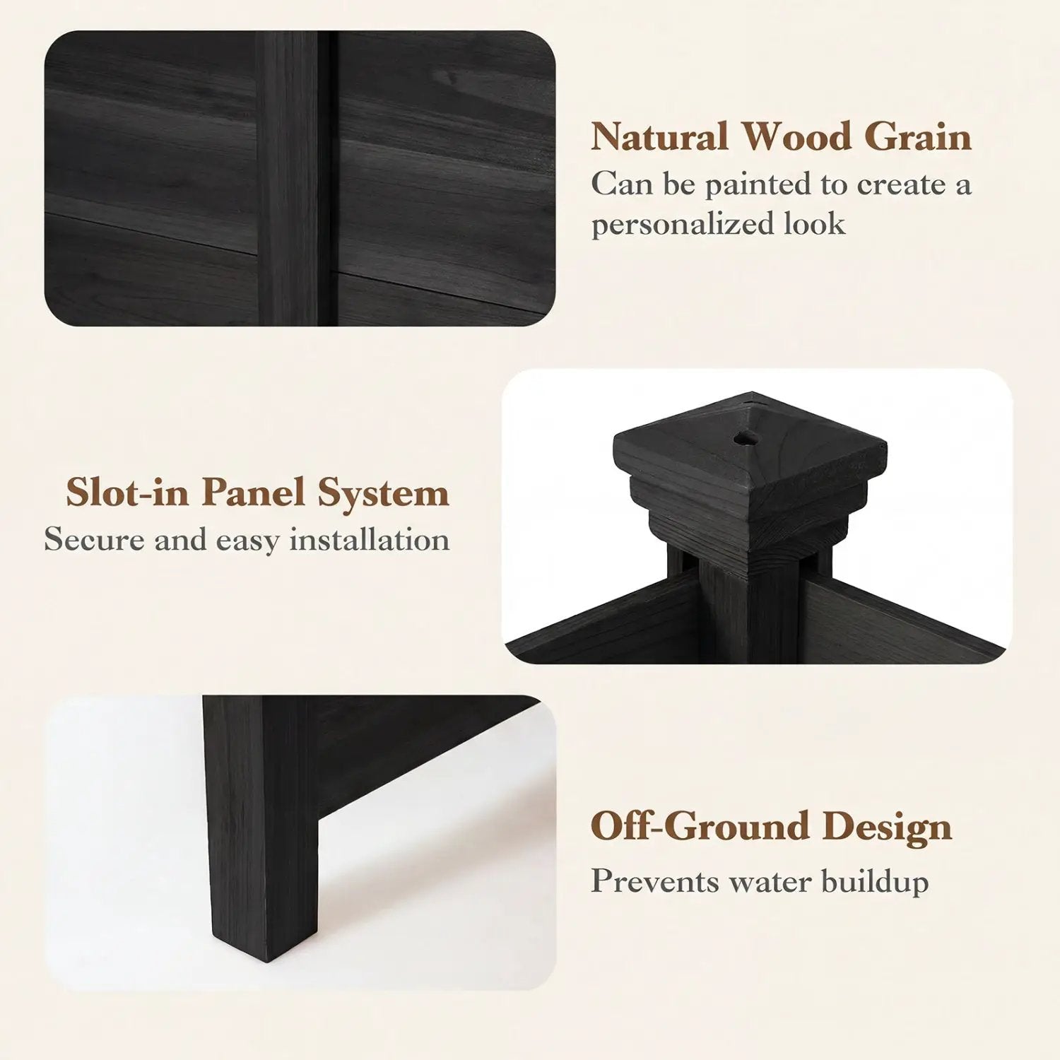 Outdoor Privacy Fence Screen for AC Units and Equipment by DirectDeals