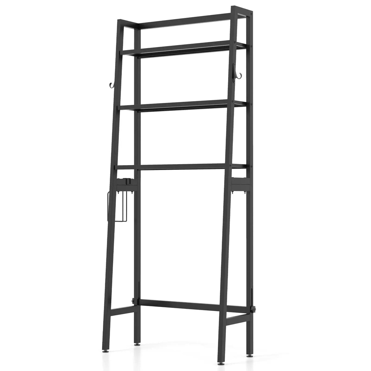 3-Tier Over The Toilet Storage Shelf with Adjustable Bottom Bar by DirectDeals