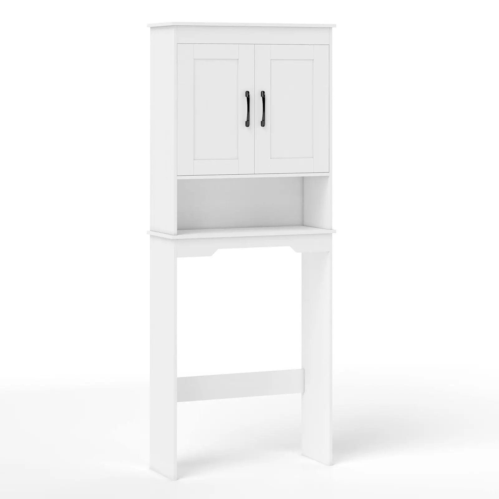 Over Toilet Space Saver Bathroom Organizer with Storage Cabinet by DirectDeals