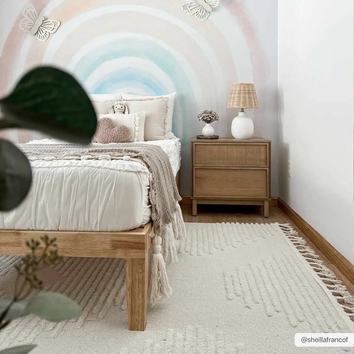 Palimbang Cream 3D Rug by Boutique Rugs