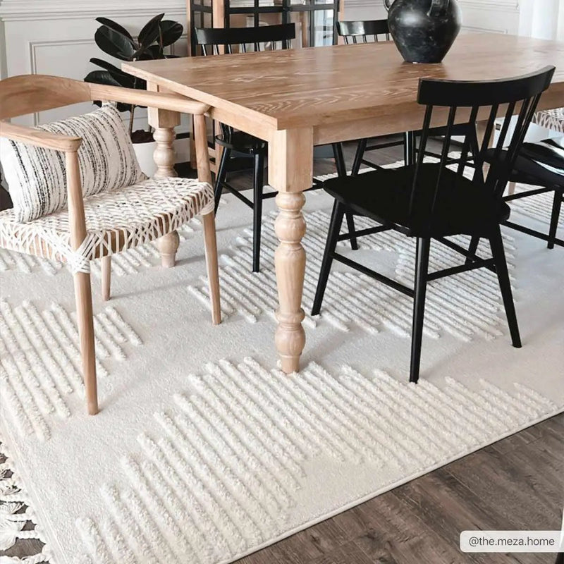 Palimbang Cream 3D Rug by Boutique Rugs