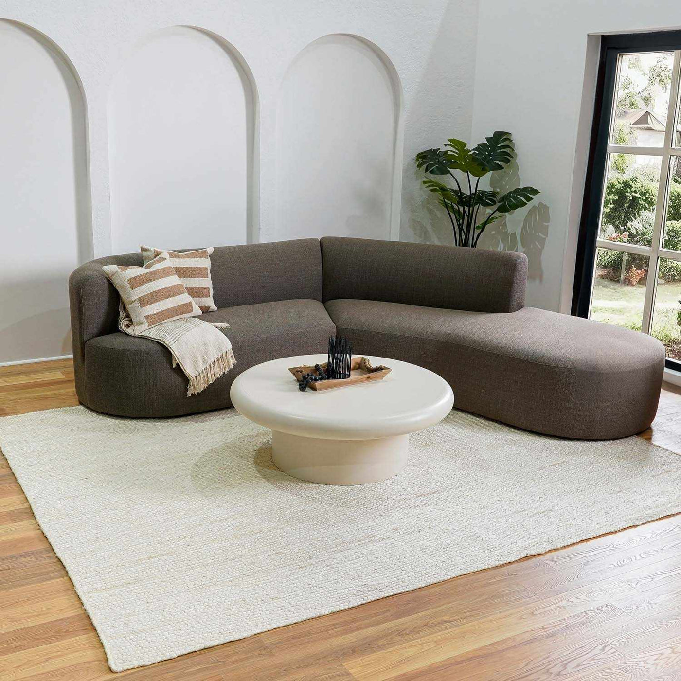 Pangnir Braided Jute Rug by Boutique Rugs