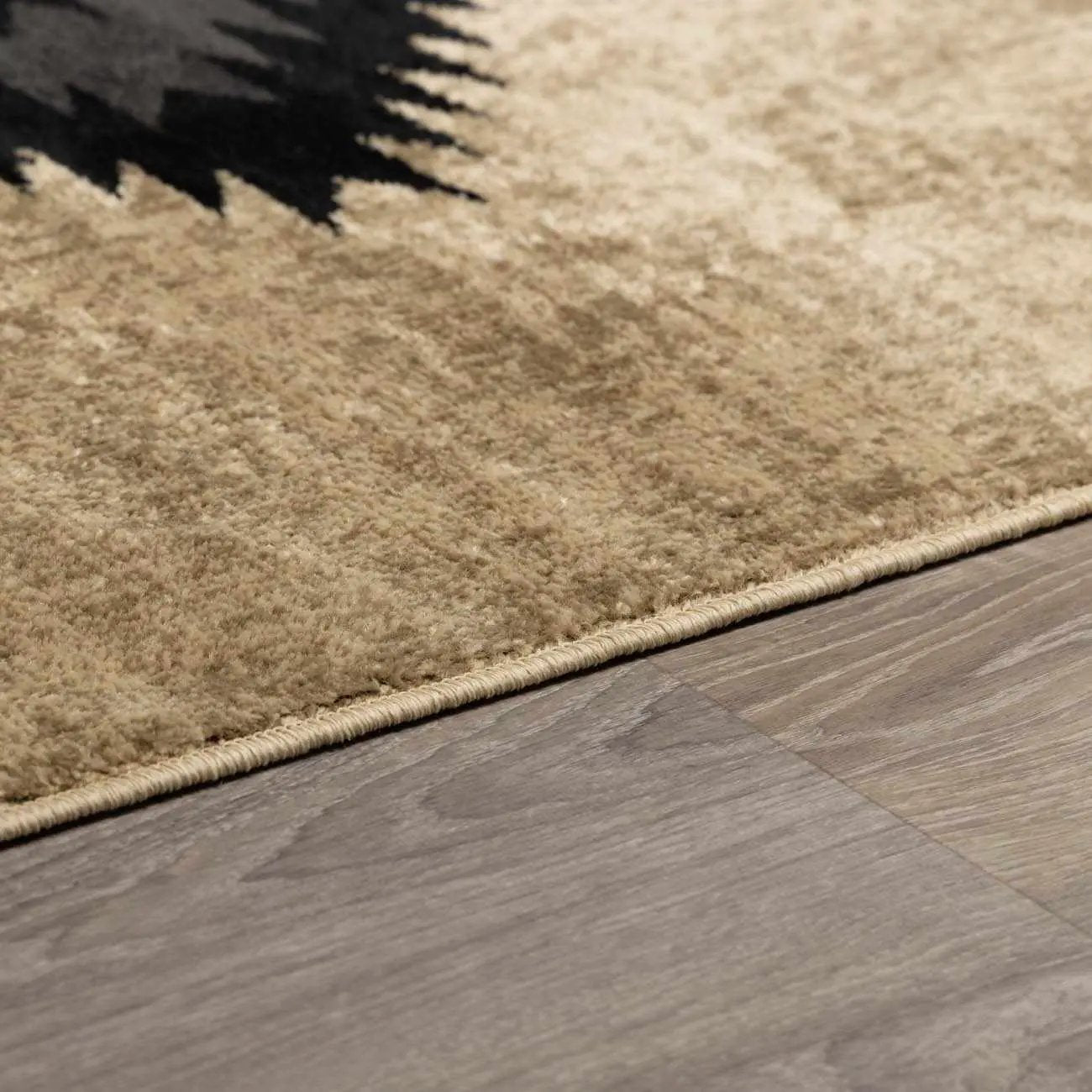 Buckhaven Brown Aztec Carpet by Boutique Rugs
