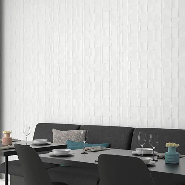 Cotton White 18x48 Textured Ceramic Large Format Tile (3 pack, 17.23 sq ft/case) by Apollo Tile