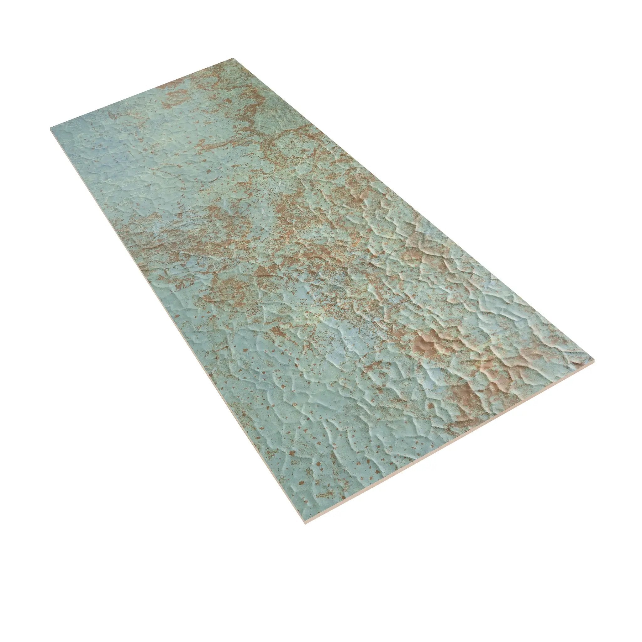Viridian Green 18x48 Textured Ceramic Large Format Tile (3 pack, 17.23 sq ft/case) by Apollo Tile