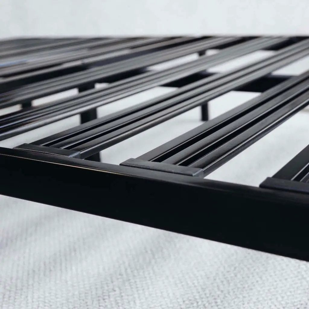Full size Metal Platform Bed Frame with 3.86 inch Wide Heavy Duty Steel Slats by HomePacific