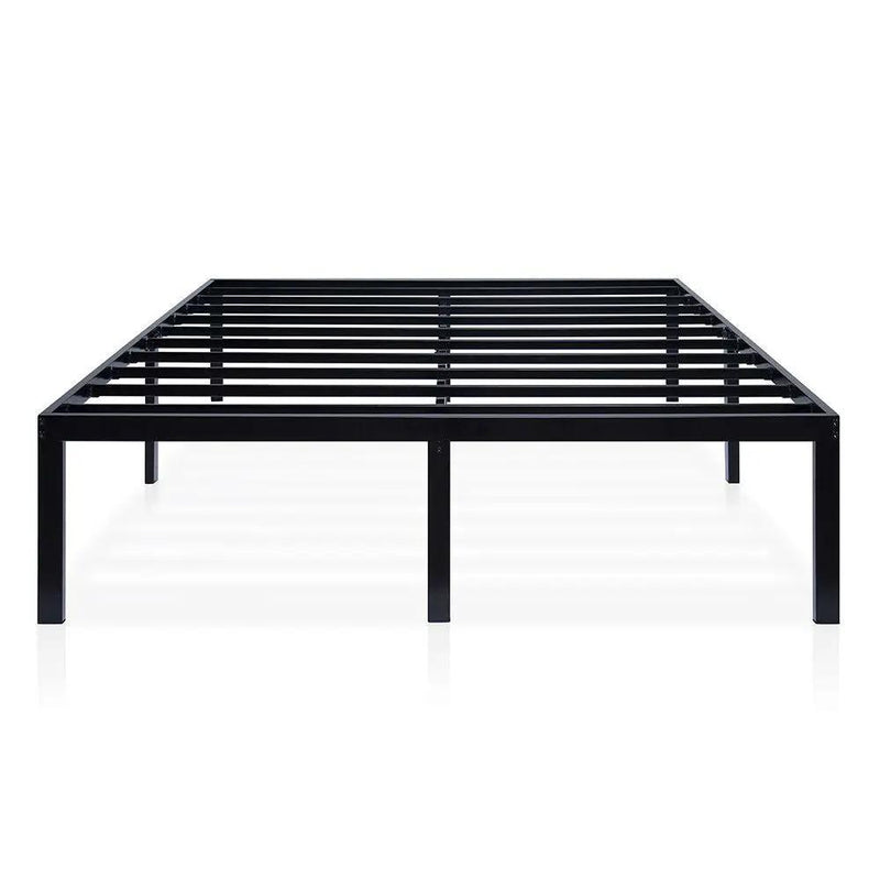 King size 16-inch High Heavy Duty Metal Platform Bed Frame by HomePacific