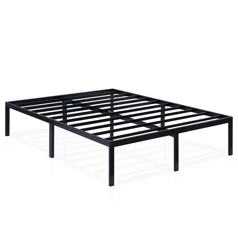 King size 16-inch High Heavy Duty Metal Platform Bed Frame by HomePacific