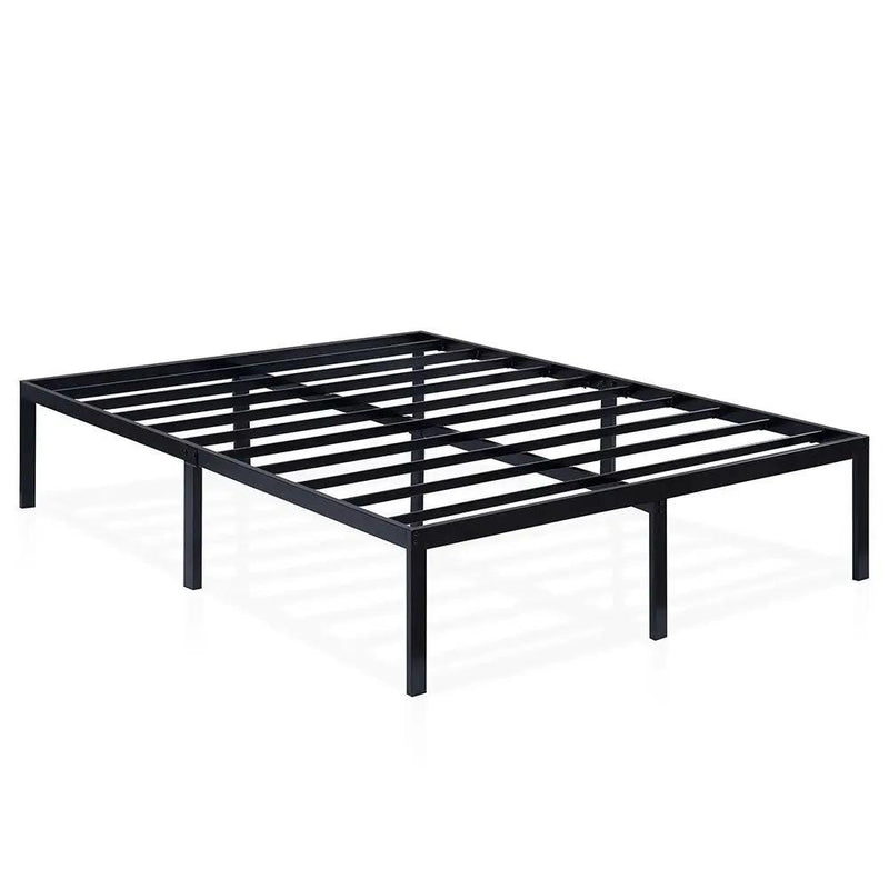 King size 16-inch High Heavy Duty Metal Platform Bed Frame by HomePacific