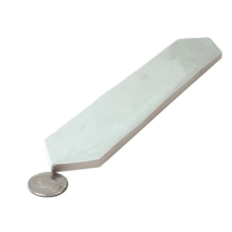 Pistachio Green 2x10 Glossy Picket Ceramic Tile (23 pack, 2.37 sq ft/case) by Apollo Tile
