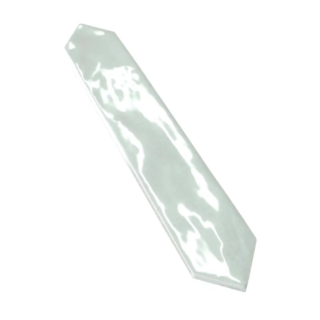Pistachio Green 2x10 Glossy Picket Ceramic Tile (23 pack, 2.37 sq ft/case) by Apollo Tile