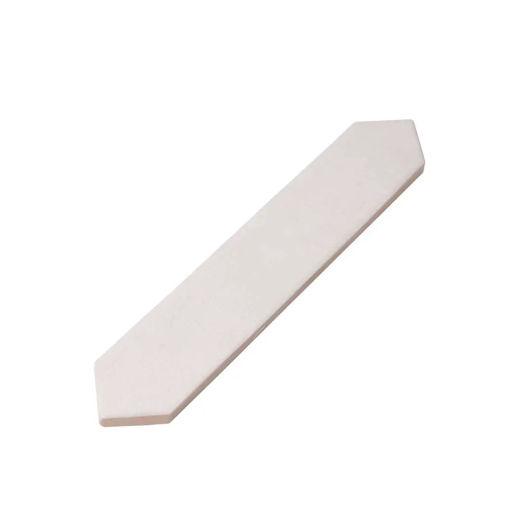 Pearl White 2x10 Glossy Picket Ceramic Tile (23 pack, 2.37 sq ft/case) by Apollo Tile