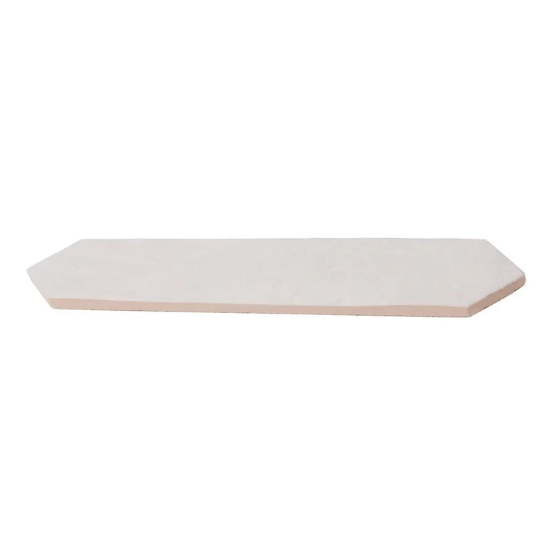 Pearl White 2x10 Matte Picket Ceramic Tile (23 pack, 2.37 sq ft/case) by Apollo Tile