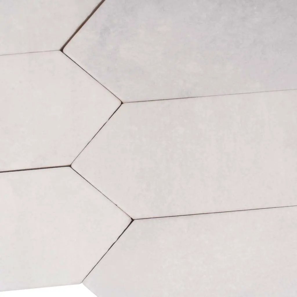 Pearl White 2x10 Matte Picket Ceramic Tile (23 pack, 2.37 sq ft/case) by Apollo Tile