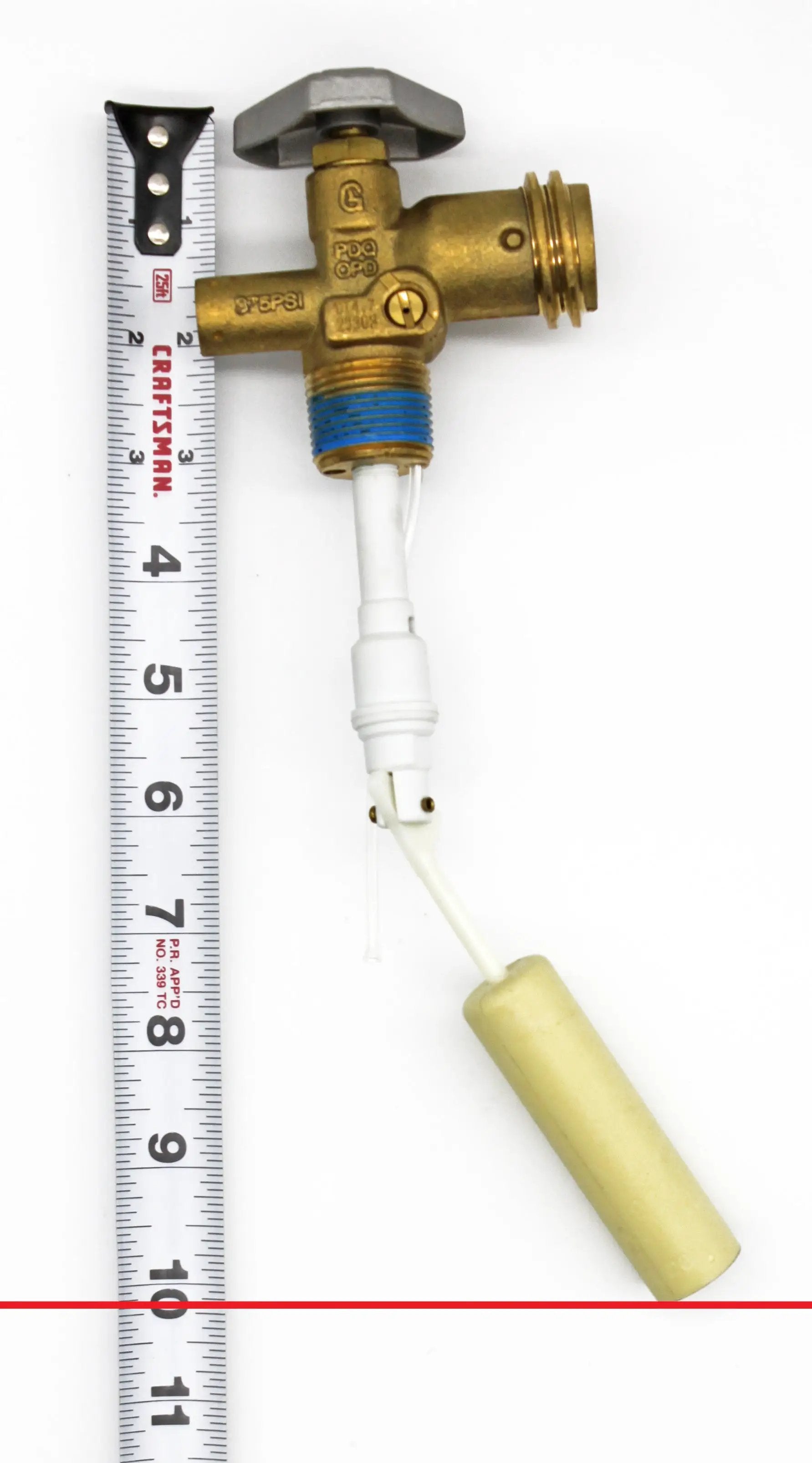 Flame King 30lb OPD Valve For Hog or Horizontal Propane Cylinder by Flame King Products