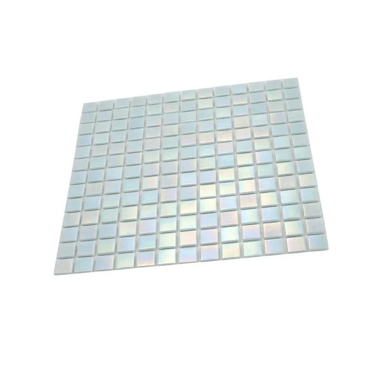 Stone Blue 12x12 Glossy Uniform Square Glass Mosaic Tile (20 pack, 20 sq ft/case) by Apollo Tile