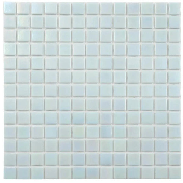 Stone Blue 12x12 Glossy Uniform Square Glass Mosaic Tile (20 pack, 20 sq ft/case)