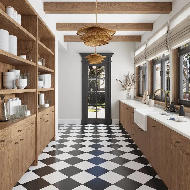 Arctic White 12x12 Matte Square Porcelain Tile (14 pack, 13.56 sq ft/case) by Apollo Tile