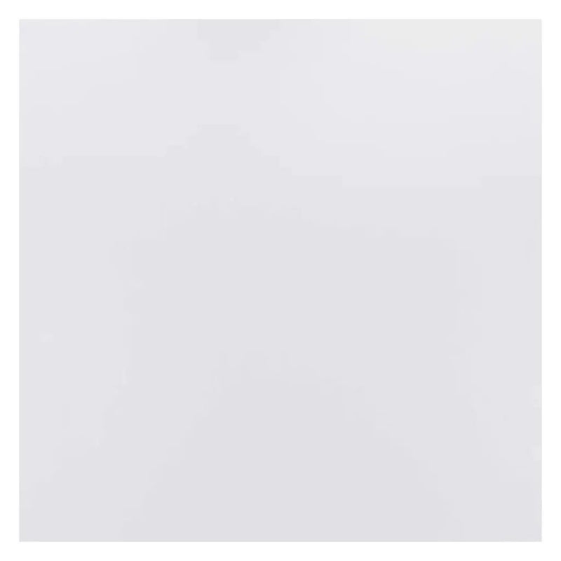 Arctic White 24x24 Matte Square Porcelain Large Format Tile (4 pack, 15.5 sq ft/case) by Apollo Tile
