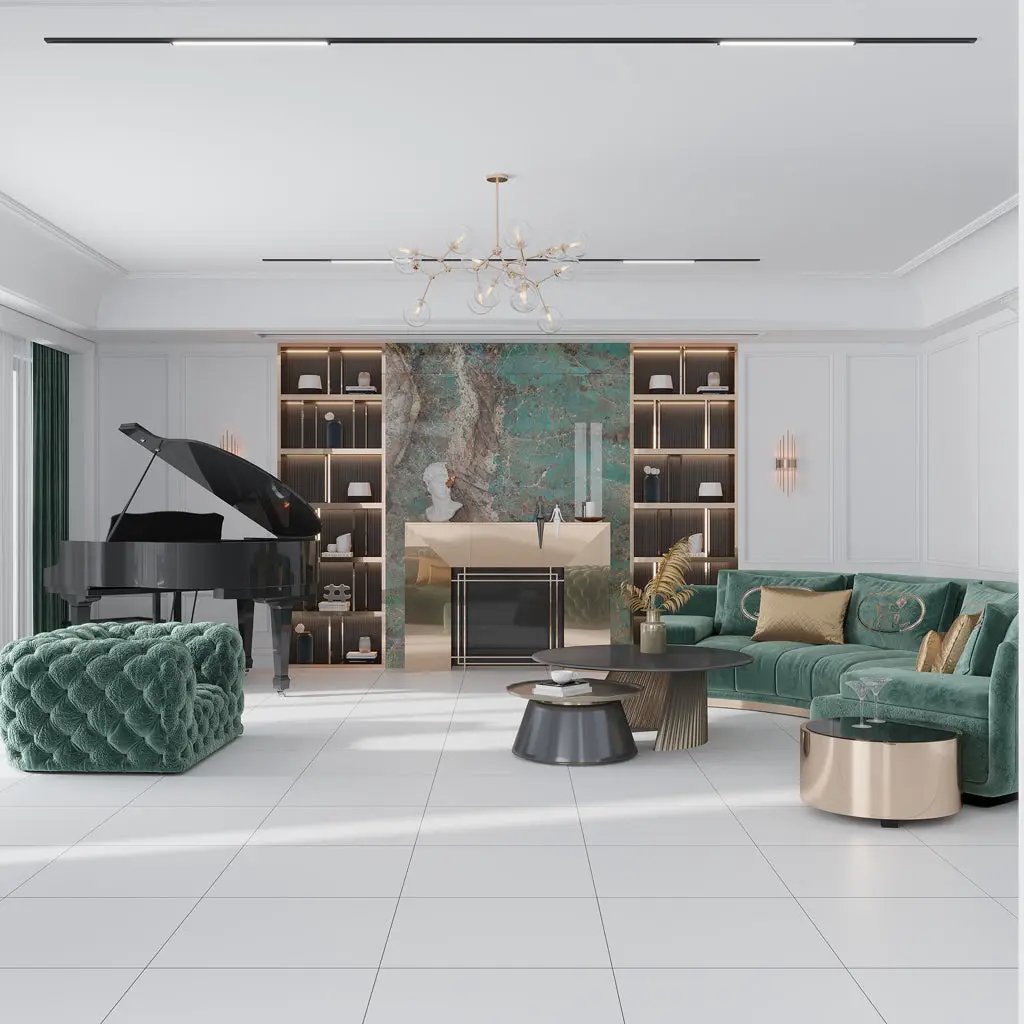Arctic White 24x24 Matte Square Porcelain Large Format Tile (4 pack, 15.5 sq ft/case) by Apollo Tile