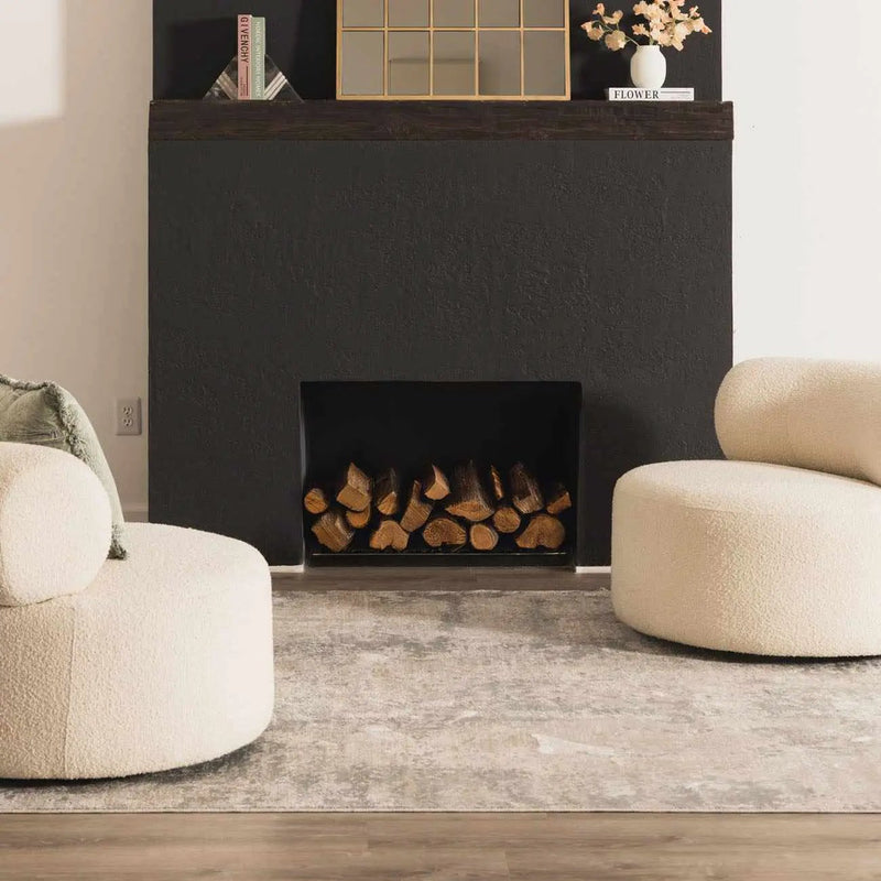 Pialba Thick Luxe Abstract Smokey Rug by Boutique Rugs