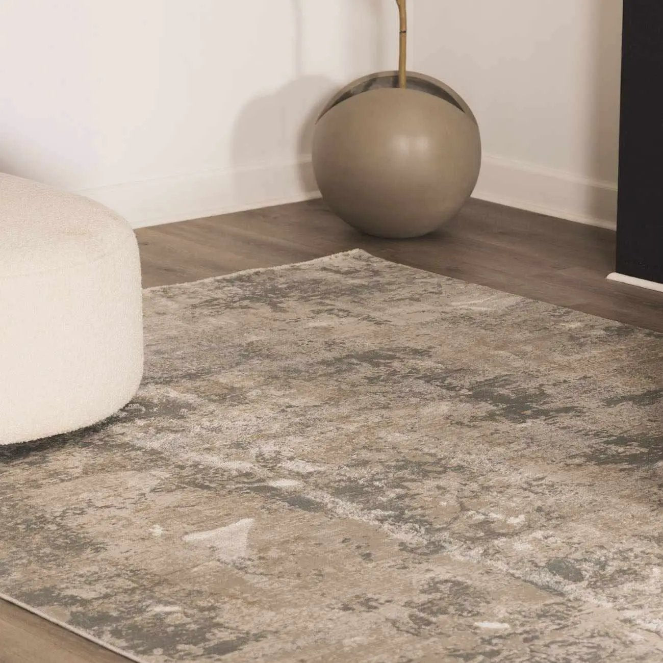 Pialba Thick Luxe Abstract Smokey Rug by Boutique Rugs