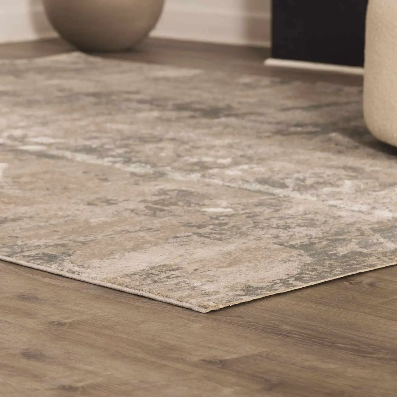 Pialba Thick Luxe Abstract Smokey Rug by Boutique Rugs