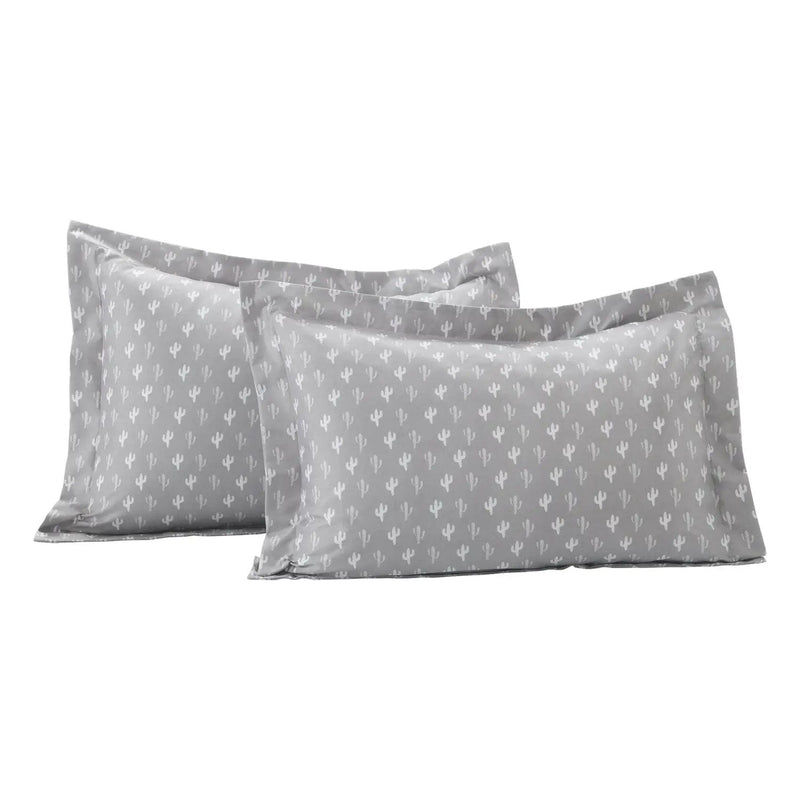 Pink Turquoise Grey White Llama Cactus Southwest 6 Piece Daybed Cover Set by HomePacific