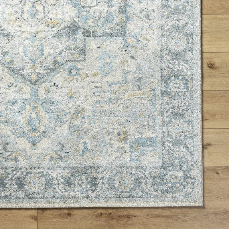 Akshay Light Gray Thick Luxe Area Rug by Boutique Rugs