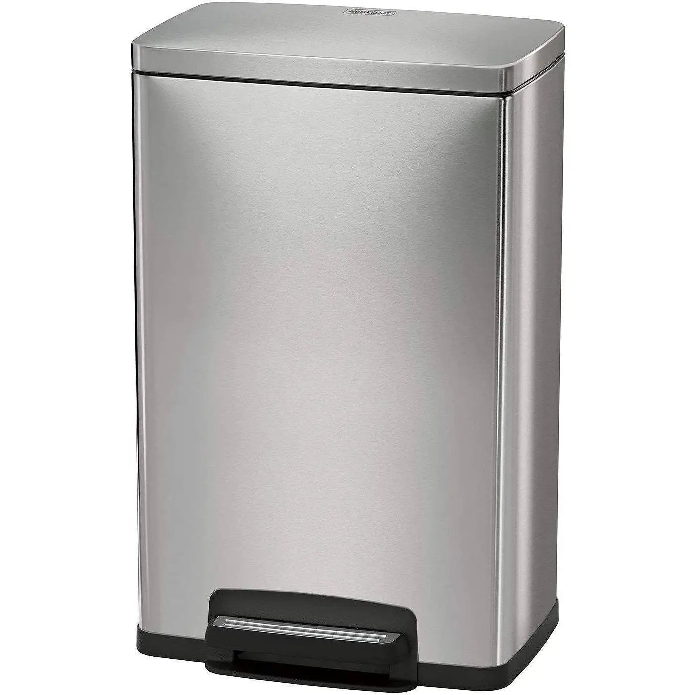 13-Gallon Kitchen Trash Can with Step Lid Stainless Steel by HomePacific