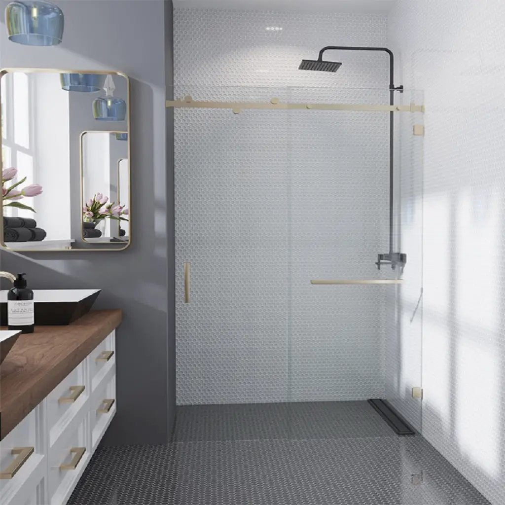 Ash Gray 12x12 Glossy Penny Round Glass Mosaic Tile (5 pack, 5 sq ft/case) by Apollo Tile