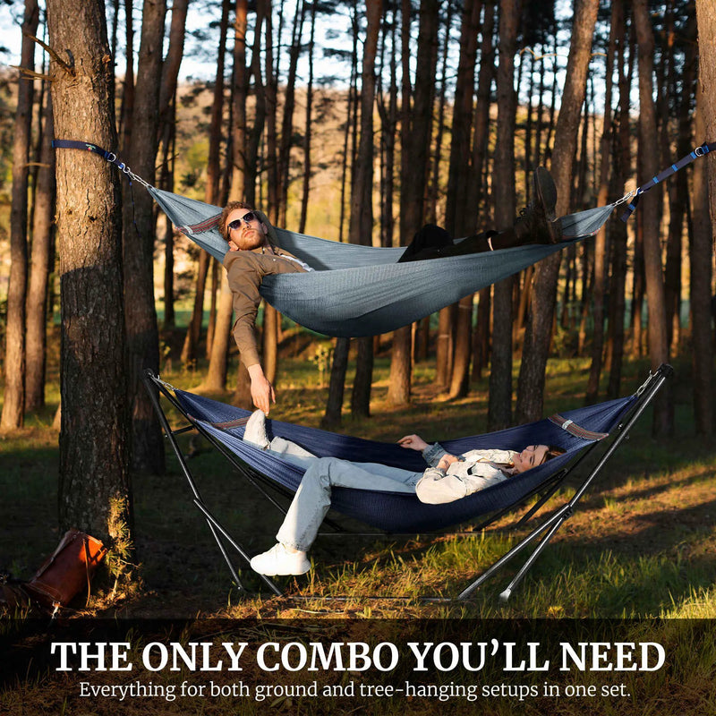 Tranquillo Comfort Set Original Hammock Stand for Ultimate Relaxation by Megsu