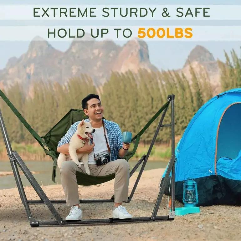 Tranquillo Universal Hammock Chair Set for Ultimate Relaxation by Megsu