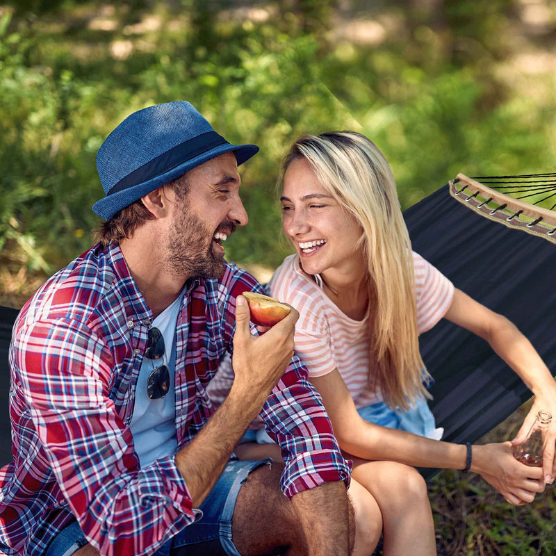 Tranquillo Universal Canvas Double Hammock for Ultimate Relaxation by Megsu