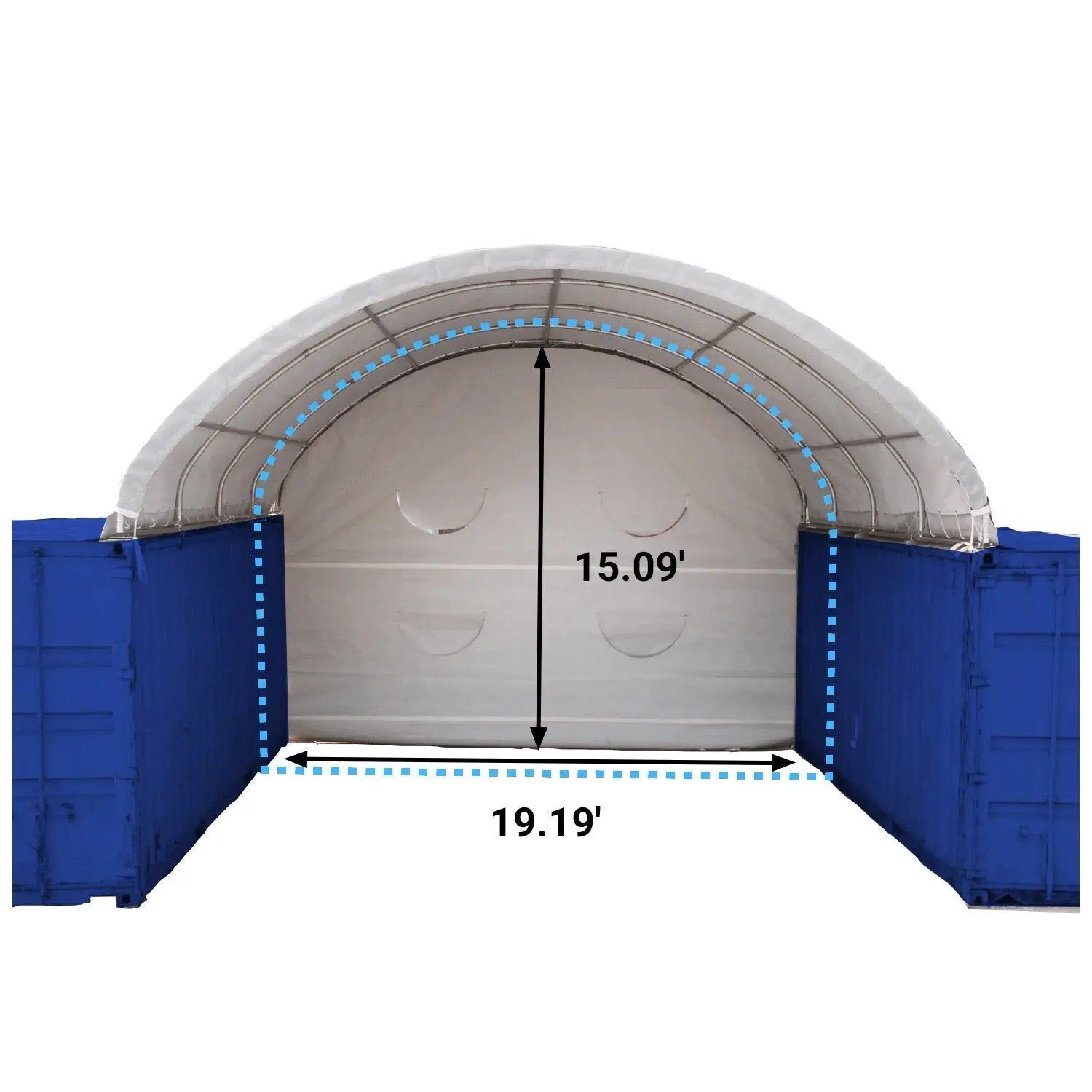 Rear Panel for W20' Container Shelter by Chery Industrial