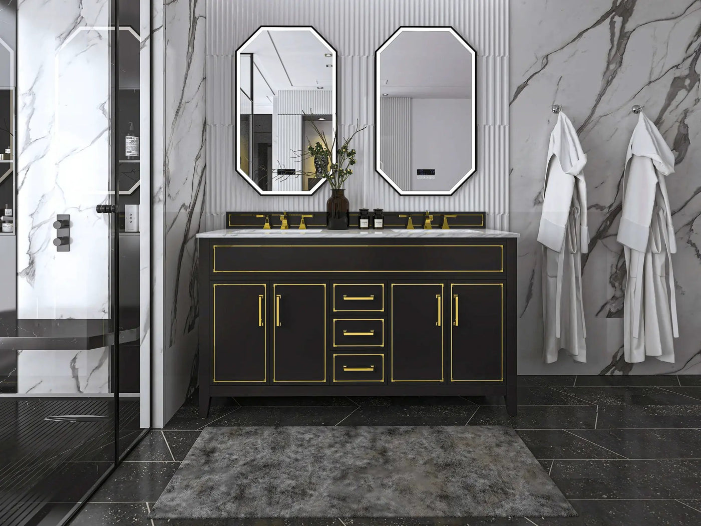 Aspen 60" Bath Vanity Set by Ancerre Designs
