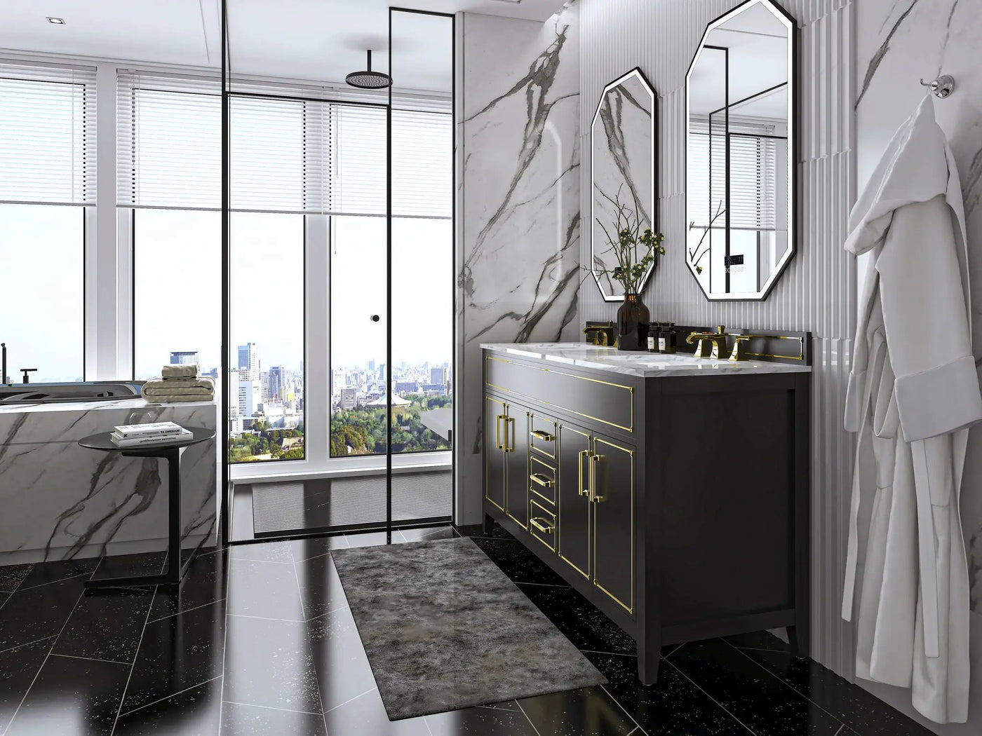 Aspen 60" Bath Vanity Set by Ancerre Designs