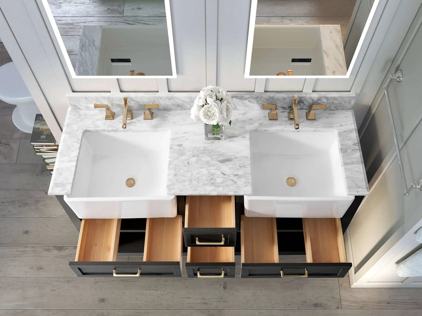 Hayley 60" Bath Vanity Set by Ancerre Designs