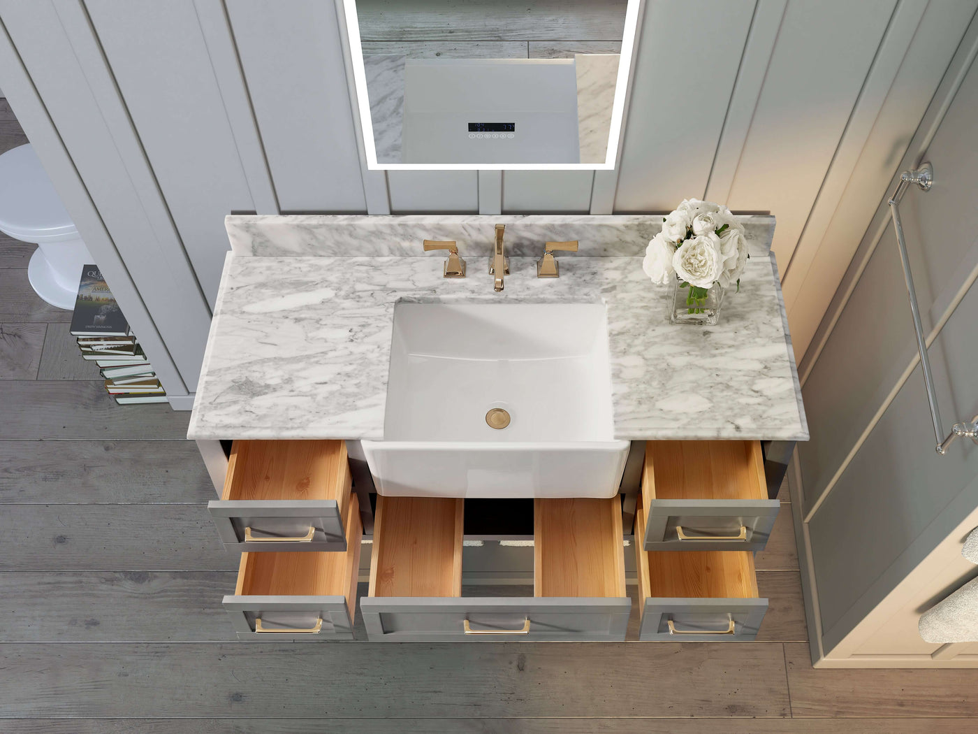 Hayley 48" Bath Vanity Set by Ancerre Designs
