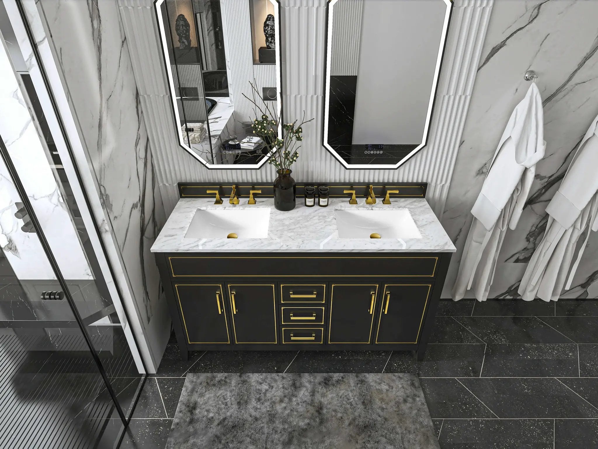 Aspen 60" Bath Vanity Set by Ancerre Designs