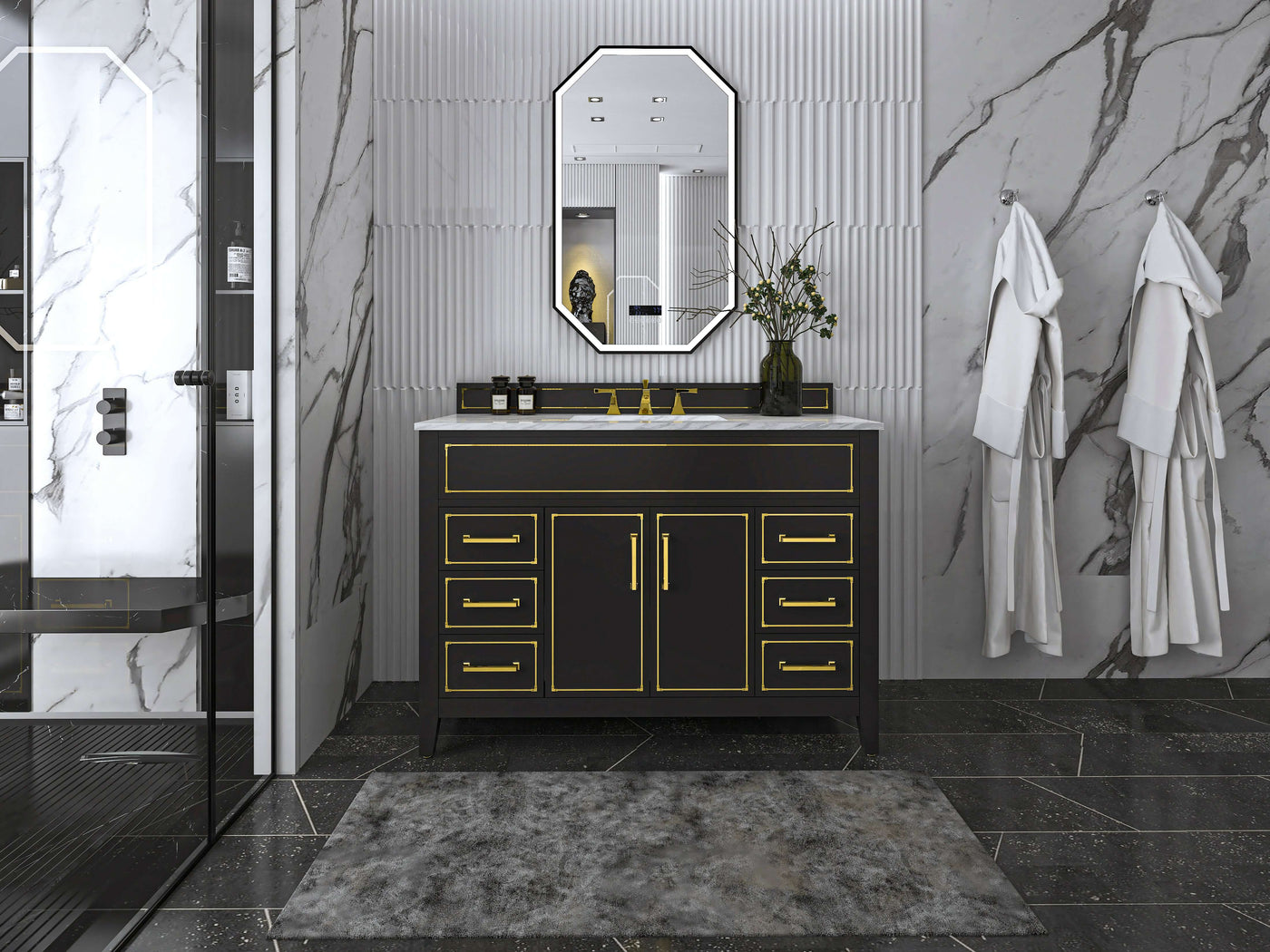 Aspen 48" Bath Vanity Set by Ancerre Designs