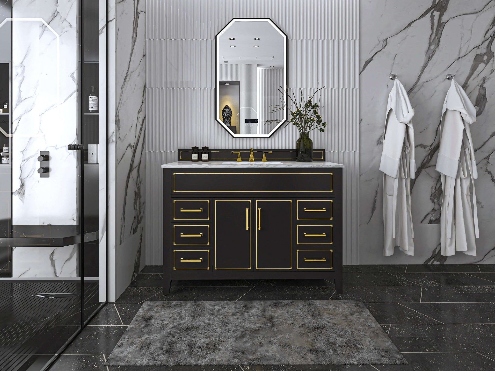 Aspen 48" Bath Vanity Set by Ancerre Designs